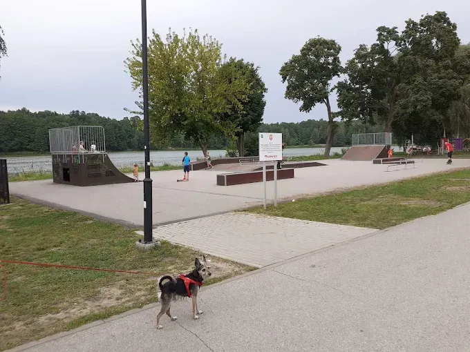 Plaża nad Zalewem Siczki